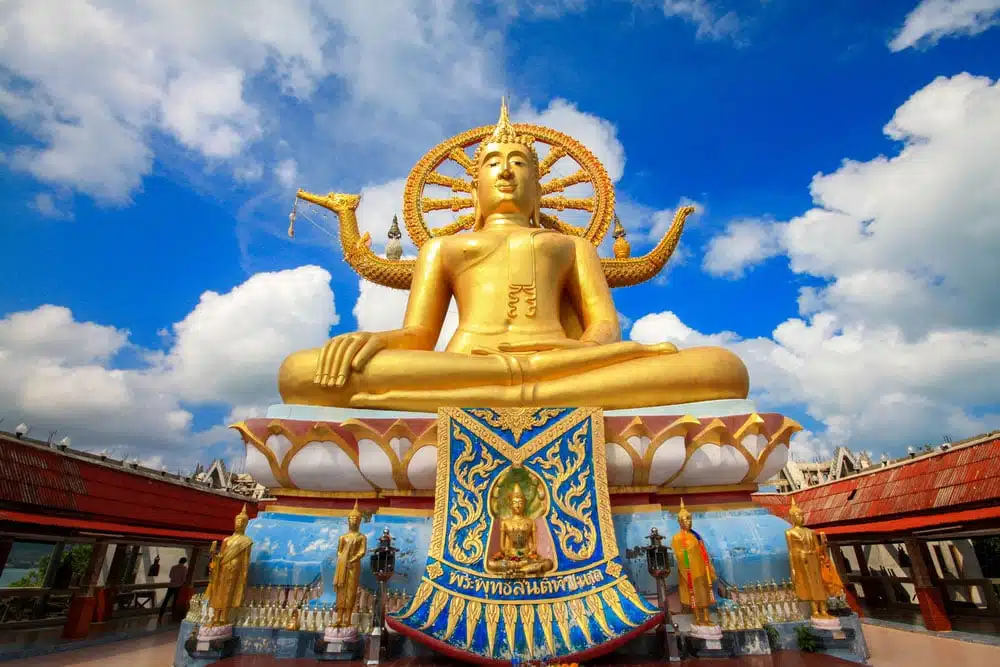 Big Buddha Statue Wat Phra Yai